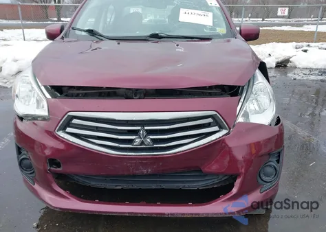 2017 Mitsubishi Mirage G4 Es из США, поврежденный, VIN ML32F3FJ0HHF15544